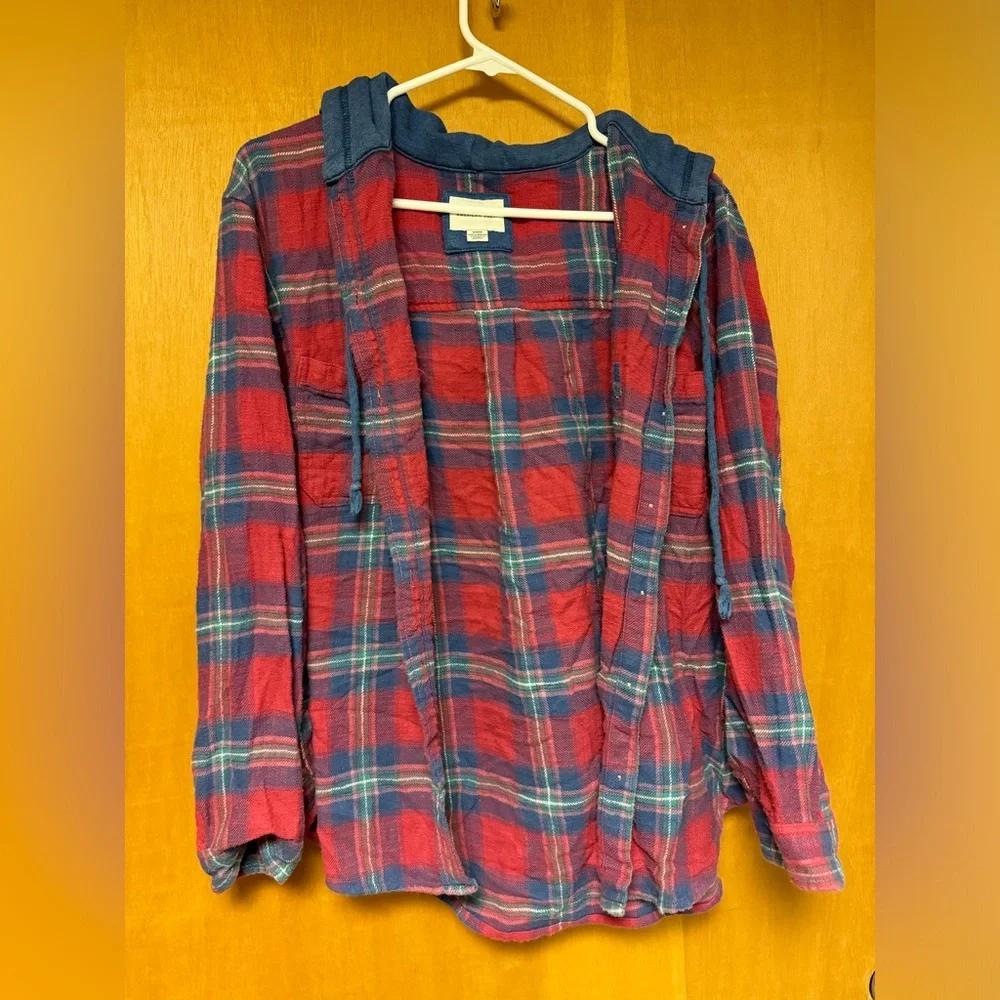 American eagle size m flannel